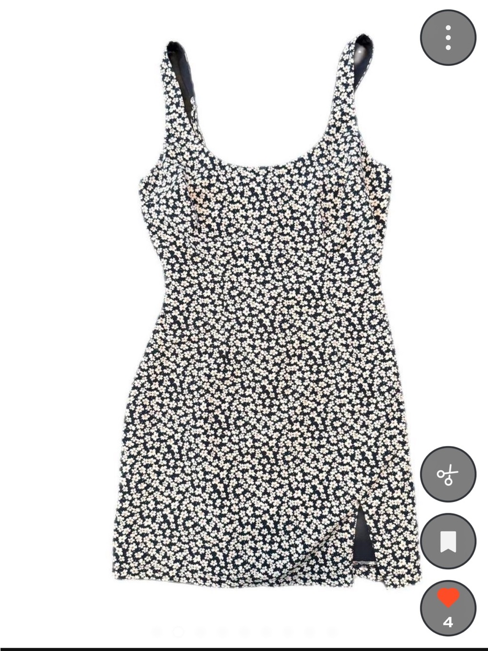 Abercrombie & Fitch Navy Floral Tank Dress